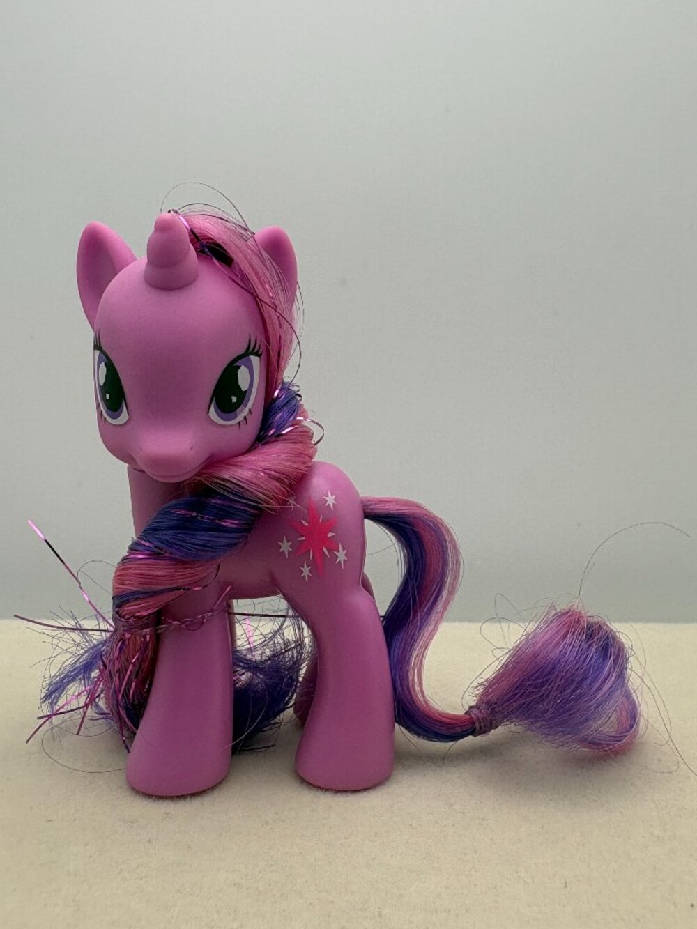 My Little Pony (MLP) Twilight Sparkle Hex Eyes Tinsel Hair 2010 (MLP: LT2-28)